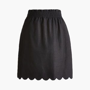 New with tags black J.crew skirt